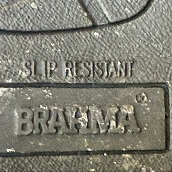 Brahma Women's Black and Pink Combat Boots Lace-up Slip resistant Size 9 - Picture 9 of 9